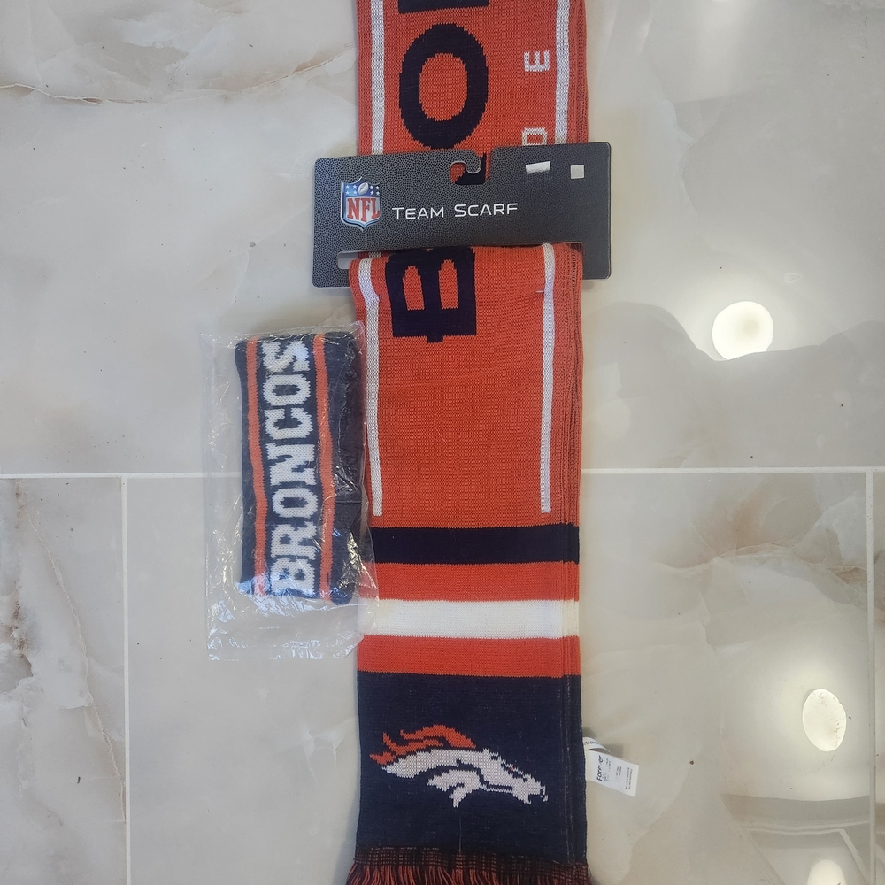 NFL Broncos Team Scarf